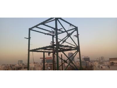 اجرای ساختمان اسکلت فلزی-جوشکاری سیار در مشهد 