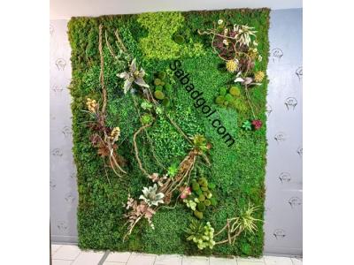 کیف-طراحی و اجرای دیوار گل مصنوعی-دیوار سبزمصنوعی-ساخت درخت شکوفه مصنوعی- ساخت درخت نخل مصنوعی و اجرای محوطه سبز با گلها و گیاههان مصنوعی با کیفیت