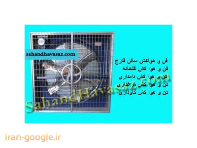 فن و هوا کش 100،فن و هواکش 120،فن و هوا کش 140،فن و هواکش مخصوص مرغداری،گلخانه،سالن قارچ
