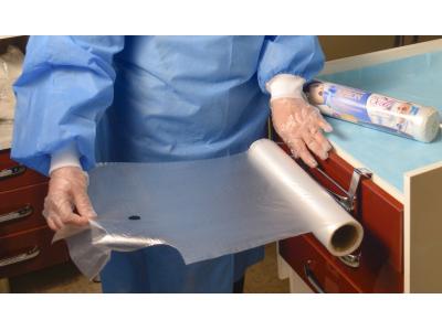 تولید و فروش پیشبند یکبار مصرف رولی برند دکتر اسکات 