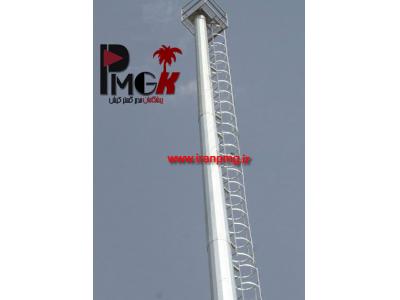 متری-چراغ برق -پایه های روشنایی - برج30 متری