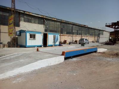 فروش و نصب باسكول 50 تن مركب روي زمين مدل P50 