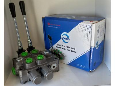 شیر 2دسته هیدرولیک