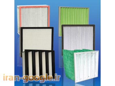 تولید اتاق تمیز فیلتر پنلی کفی پلیتد  هپا هواساز بیمارستان 