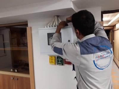 اعلام حریق فایرگارد درتهران