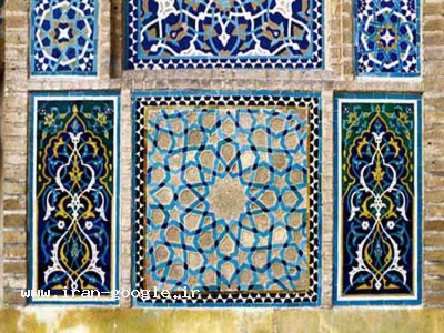 کاشی سازی مساجد،کاشی نقاشی هنر (مهدی همتی)