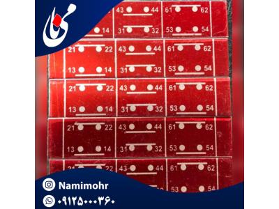 ساخت انواع پلاک صنعتی و شیر آلات (استیل و آلومینیوم)