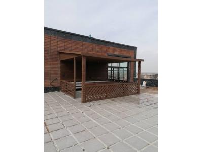 اجرای نمای ساختمان با چوب پلاست 