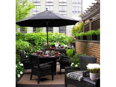 چتر پایه کنار و پایه وسط