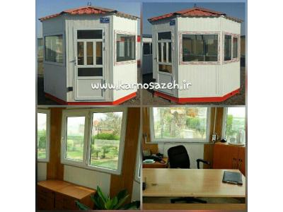 کانکس کارگاهی و مدیرتی با امکانات سرویس بهداشتی و آبدارخانه