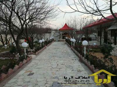املاک شهریار حومه تهران-1200 متر ویلا باغ زیبا و دیدنی 