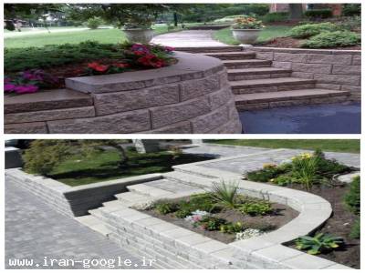 فروش بلوک های پیش ساخته بتنی دیوار حائل ، بلوک های نمادار و درپوش های بتنی دیوارها و ستون ها