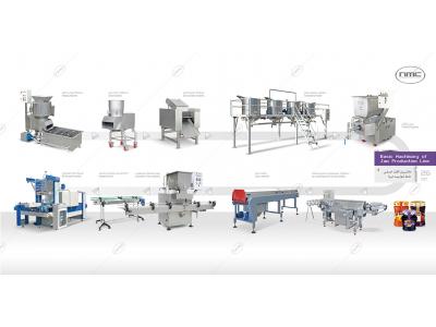 ماشین آلات خط تولید و بسته بندی مربا و مارمالاد 
