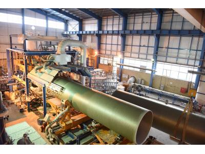 گروه صنعتی عالم آرا تنها تولید کننده لوله و اتصالات GRP