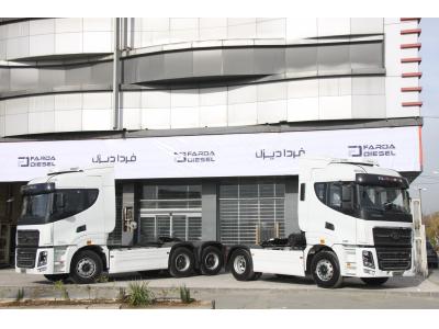 فروش کشنده جفت محور فردا دیزل FD550