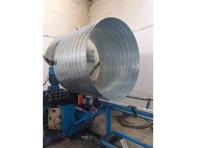 كانال اسپيرال و اتصالات كانال اسپيرال گرد فروش مستقيم