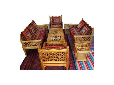 صنایع چوبی-صنایع چوبی محیا تولیدکننده انواع تخت باغی ، تخت سنتی و مبل های سنتی 