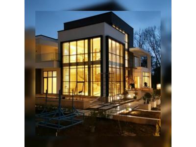 نماهای فریم لس-طراحی و اجرای نماهای مدرن آلومینیوم و شیشه