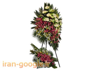 تاج گل ترحیم بقیمت بازارگل