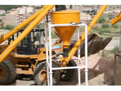 اسکرو سیمان یا بالابر حلزونی وتسمه نقاله ، نوارنقاله09144921852