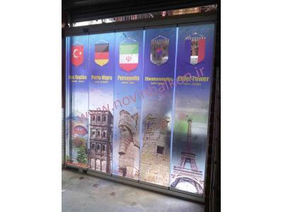 طراح و اجرا کننده دیواره های متحرک شیشه ای و بالکن شیشه ای تاشو