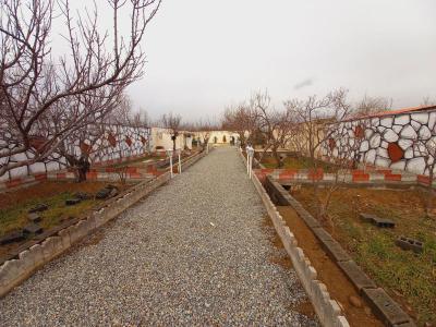 محوطه سازی باغ-1500 متر باغ با موقعیت ساخت ویلا به صورت چهاردیواری در شهریار