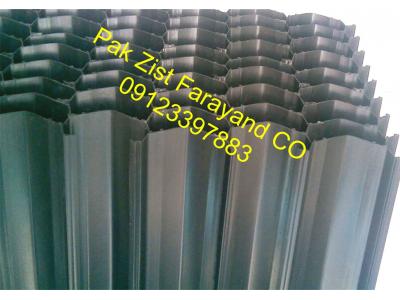 صفحات مورب ته نشینی لاملا، PP,PVC-پاک زیست فرآیند