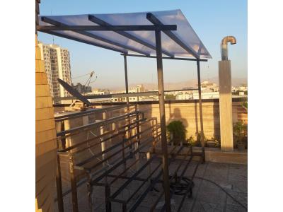 سقف نور گیر و سایه بان وانواع پارکینگ پلی کربنات وفایبرکلاس