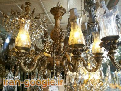 پخش لوستر برنز وارداتی - صنایع لوستر برنز تای نور 