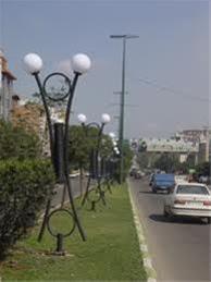  فروش چراغهای روشنایی پارکی وچراغ خیابانی