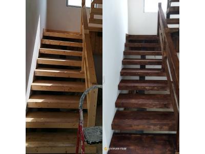 نقاشی ساختمان و چوب ویهان فام نوشهر چالوس