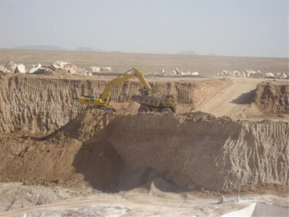  معدن لاشه آهکی در 4 کیلومتری شهرکرد