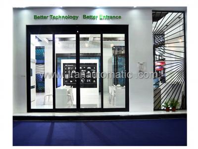 درب اتوماتیک شیشه ای اسلایدی