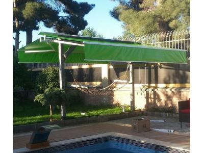 سایبان استخر ویلا و مجموعه های ورزشی تفریحی