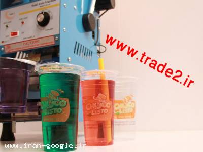 دستگاه پک درب لیوان