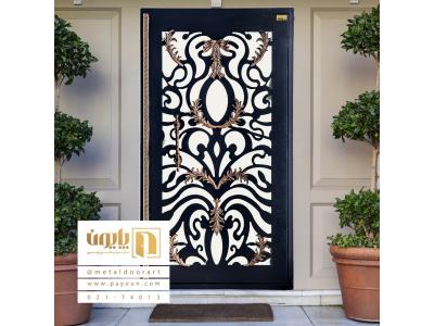 درب ورودی ساختمان و درب فلزی پایون