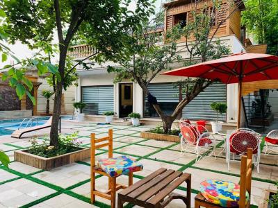 جکوزی خانگی-1100 متر باغ ویلای دوبلکس در خوشنام ملارد