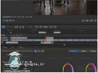آموزش کنترل پروژه-آموزش اصلاح رنگ فیلم ها و کلیپ ها با SpeedGrade CC