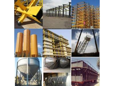 دیوار سبک-ساخت انواع سیلو سیمانی و اسکلت فلزی و سازه های فلزی و کانکس و مخازن شرکت نفتی