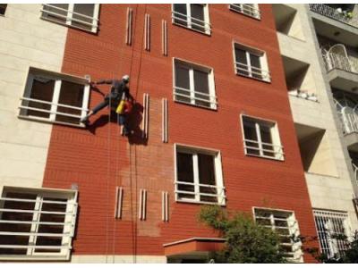 رنگ نمای ساختمان ، نماشویی ساختمان ، واتر سند بلاست ، نقاشی ساختمان