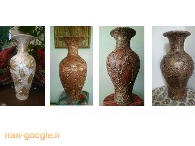 طراحی و فروش تابلو نقش برجسته ، کار روی سفال ، گلدان ، کوزه و خمره