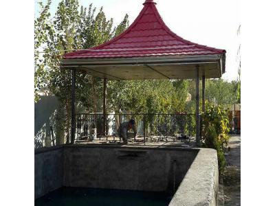 ورق ایرانیت-ساخت و اجرای پوشش سقف سوله ، ویلا و شیروانی 
