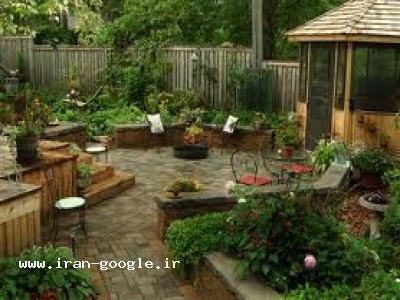 طراحی و اجرای فضای سبز منازل ، ویلاها ، مجتمع های مسکونی و صنعتی