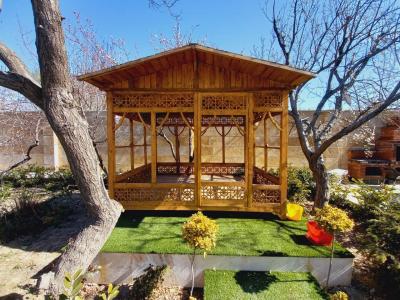 کاشی تزیینی-باغ ویلا 820 متری با قابلیت سکونت در شهریار