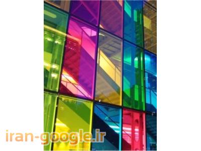 ارجمند-شیشه رنگی | شیشه لاکوبل رنگی | آینه رنگی