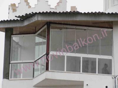 طراح و اجرا کننده دیواره های متحرک شیشه ای و بالکن شیشه ای تاشو