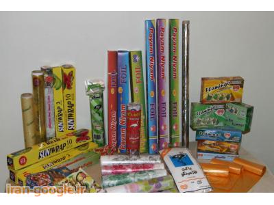 تولید و پخش فویل متری و صنعتی ، سفره مجلسی ، فریزر رولی 