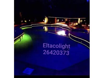 نورپردازی استخر