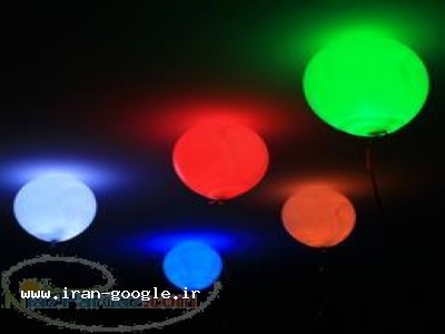 برگزاری مراسم جشن تولد-بادکنک تزئینی چراغدار (LED) 
