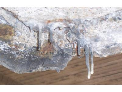 تخریب بتن با اسید